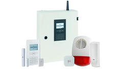 Das <strong>Hybrid-Alarmsystem DAITEM D34</strong>. Ihr Alarmsystem zum Einbruchschutz in Marktredwitz, Waldershof, Wunsiedel, Hof, Tirschenreuth und Umgebung.